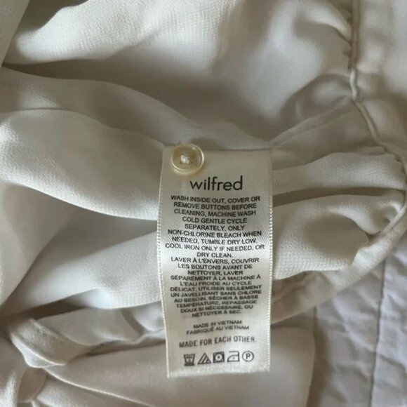 Aritzia Wilfred Cropped Halter Blouse - Picture 5 of 7